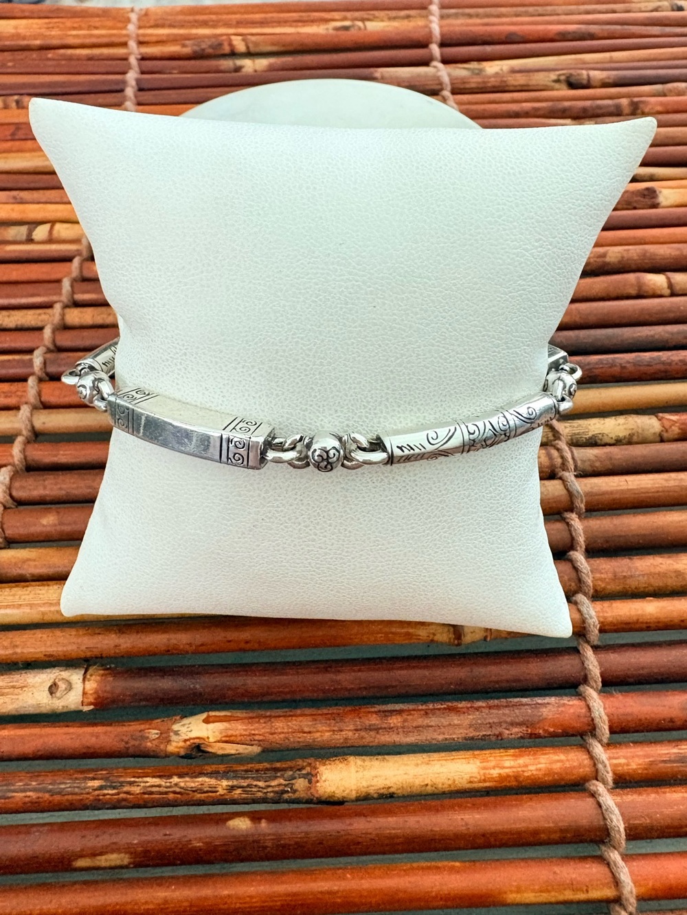 Brighton Silver Tone Link Bracelet